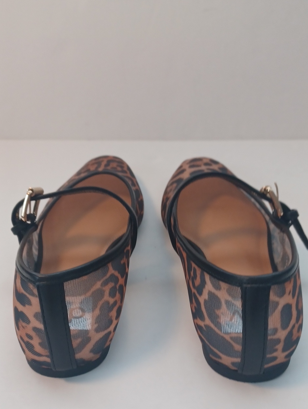 DV by Dolce Vita Leopard-Print Mary Jane Flats with Black Strap - Picture 8 of 8